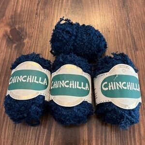 Lot of 4 Skeins Berroco Gold Quality Chinchilla 100% Rayon Yarn